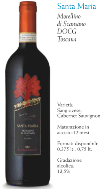 Santa Maria Morellino di Scansano DOCG